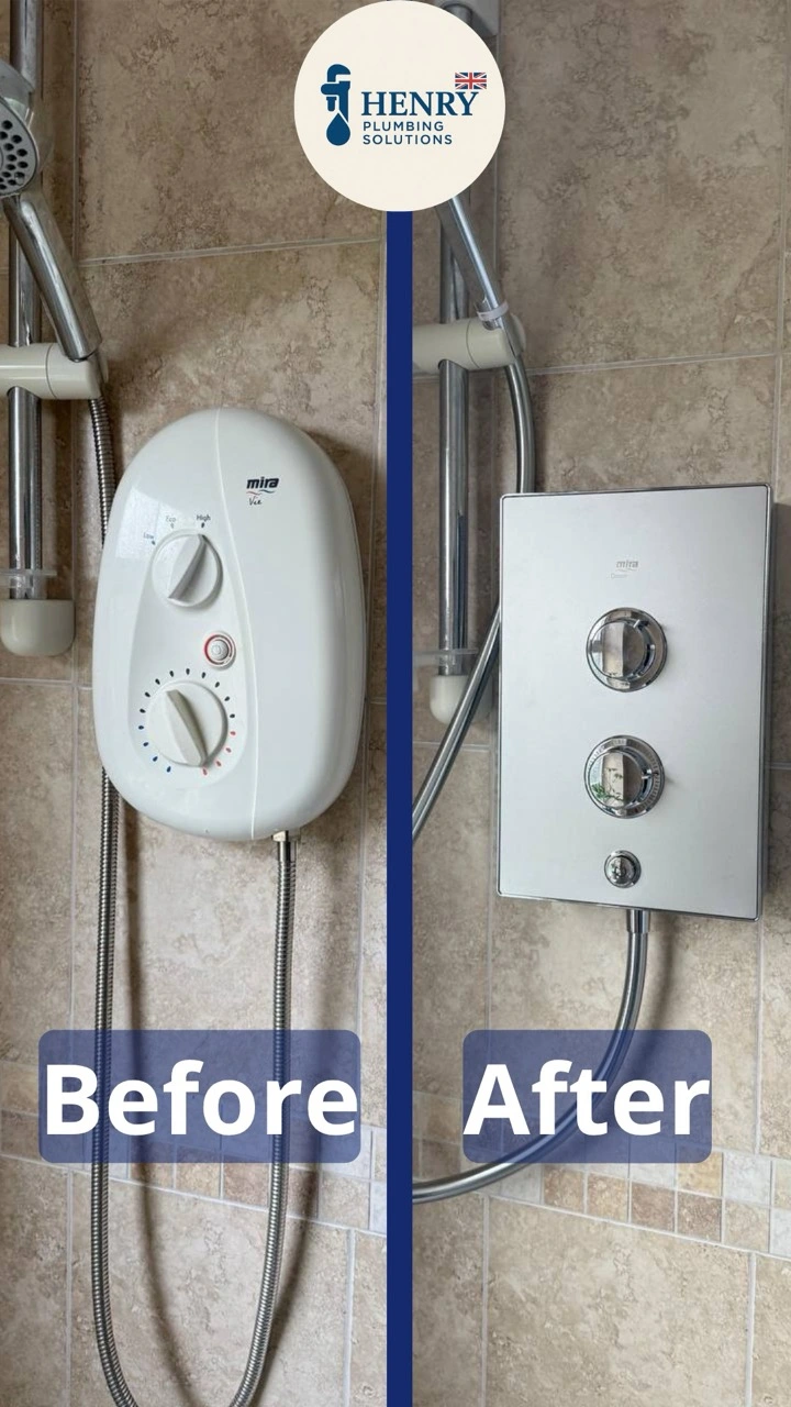 Upgrade of electric shower unit