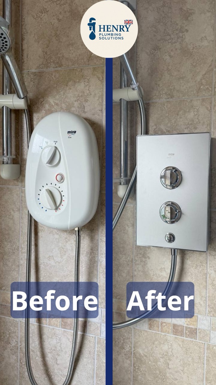 Upgrade of electric shower unit