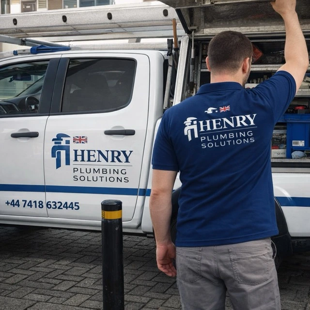 Henry Drainage Solutions team and van