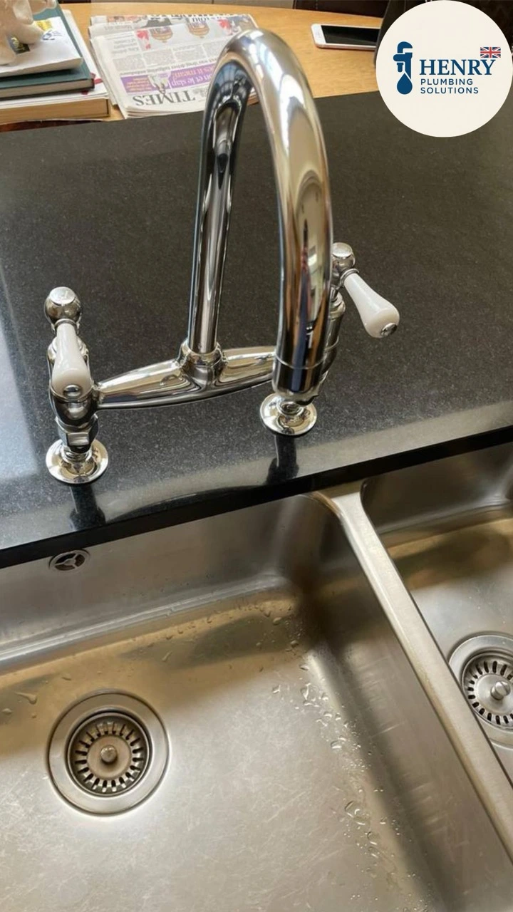 Kitchen tap installation